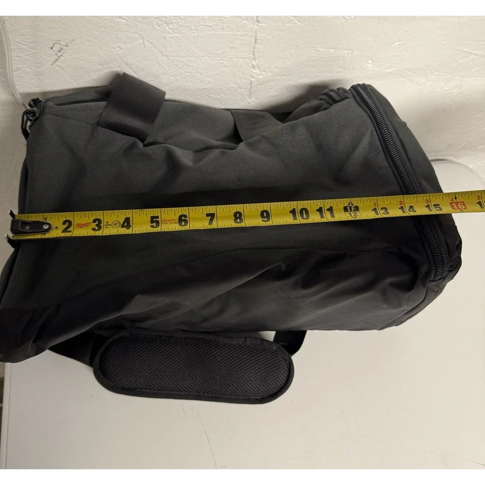 Nike Air Jordan Duffle Bag Small 16x8 Gray Blue Jumpman Gym Training Basketball